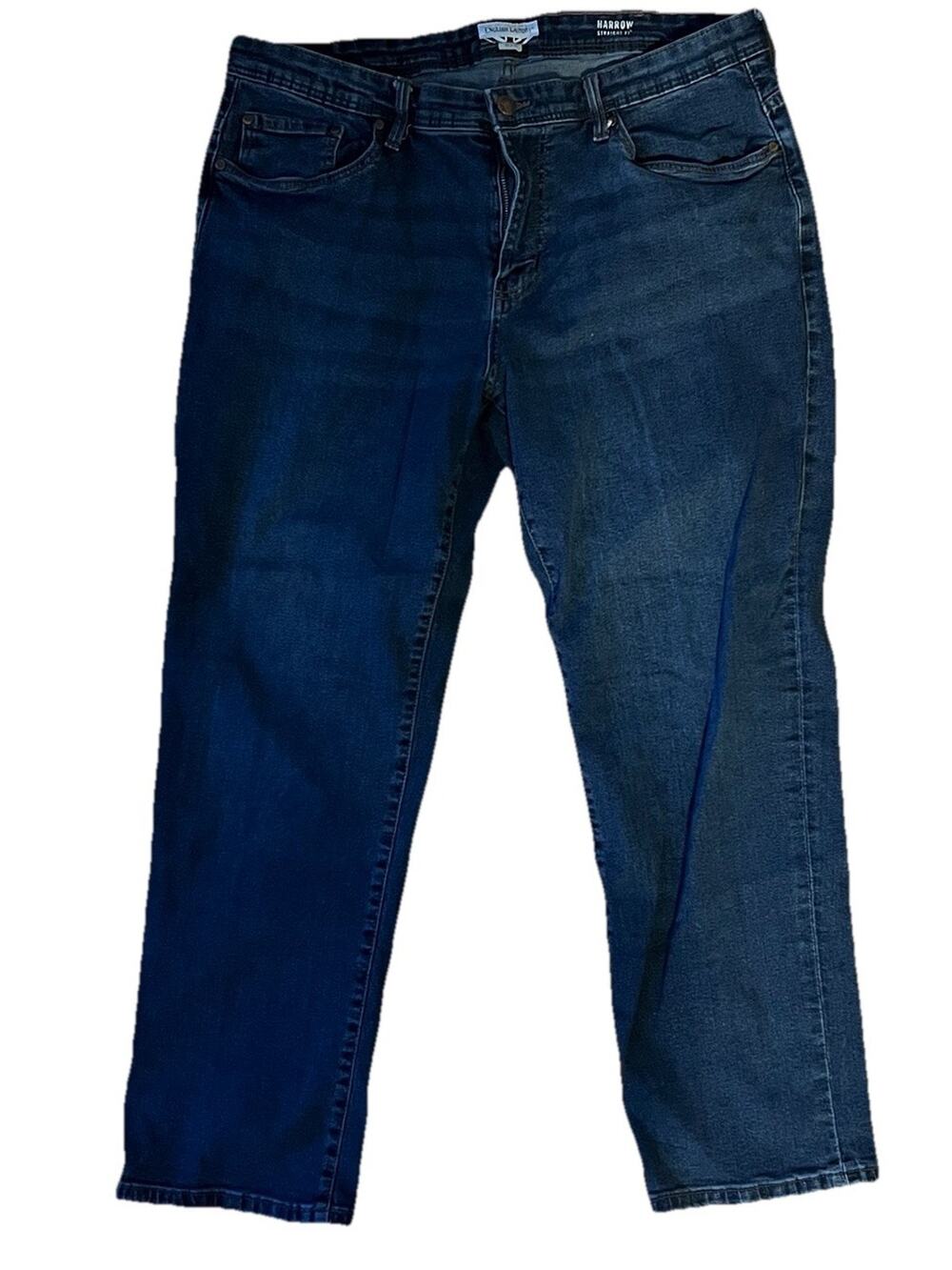 English Laundry Mens Jeans 38x29 Dark Wash Stretch Denim Straight Leg Nice
